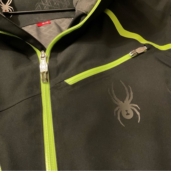 🕷️Spyder XTL Warm Thinsulate Insulation Multi Pocket Hooded Zipper Jacket! - Picture 5 of 11
